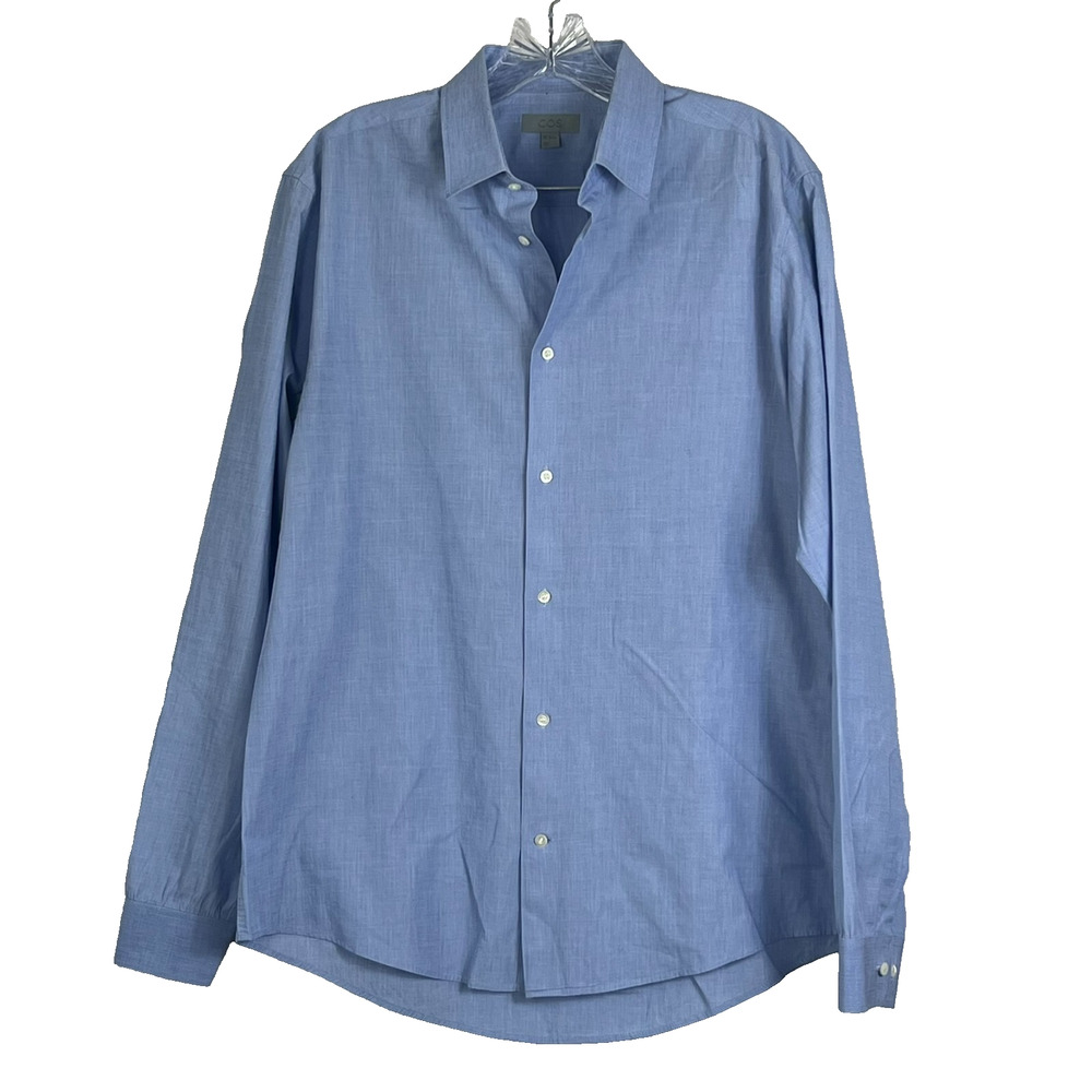 COS Shirt Men's Size 41 Collared Long Sleeve Button Up Casual Formal
